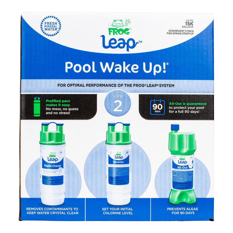 Frog Leap Pool Wake Up!/Pool Hibernation