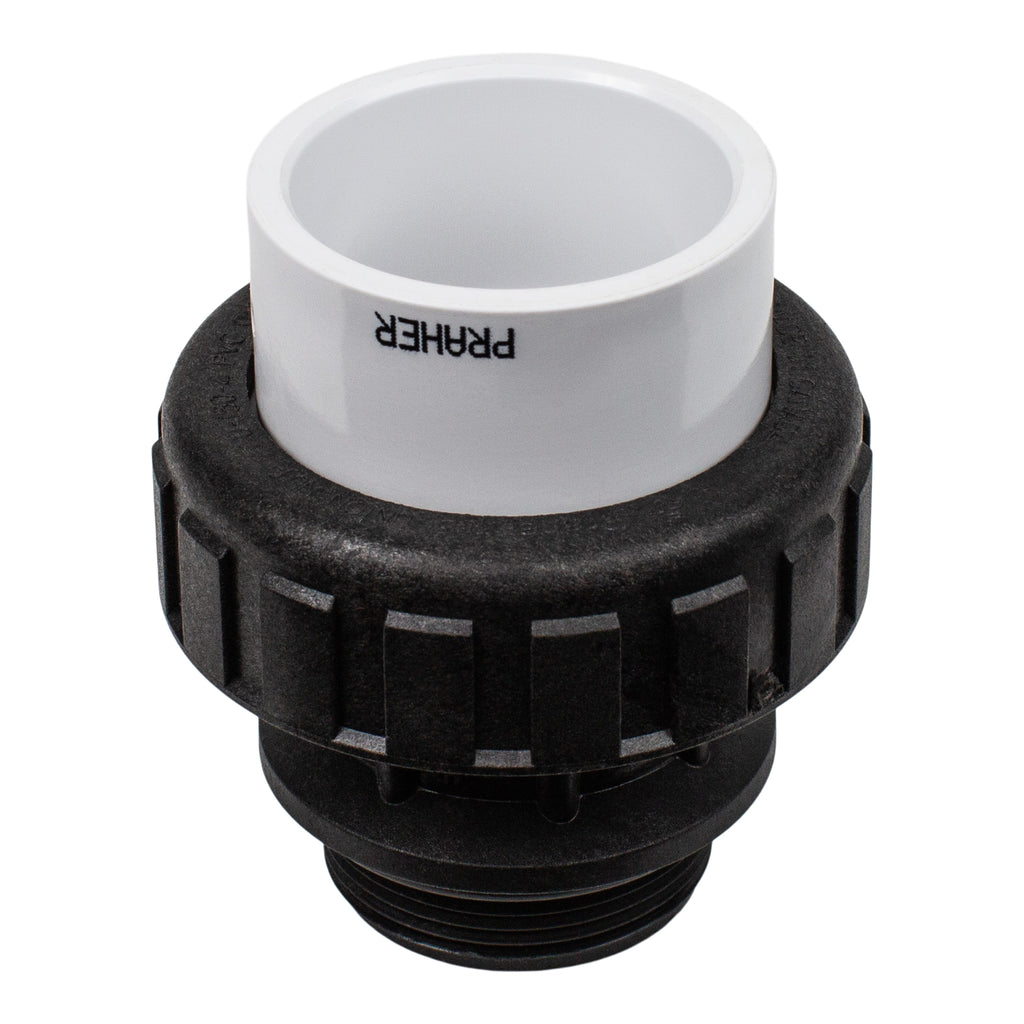 Praher 150-906 - 1 1/2 in MIP X 1 1/2 in SLIP High Temp Union