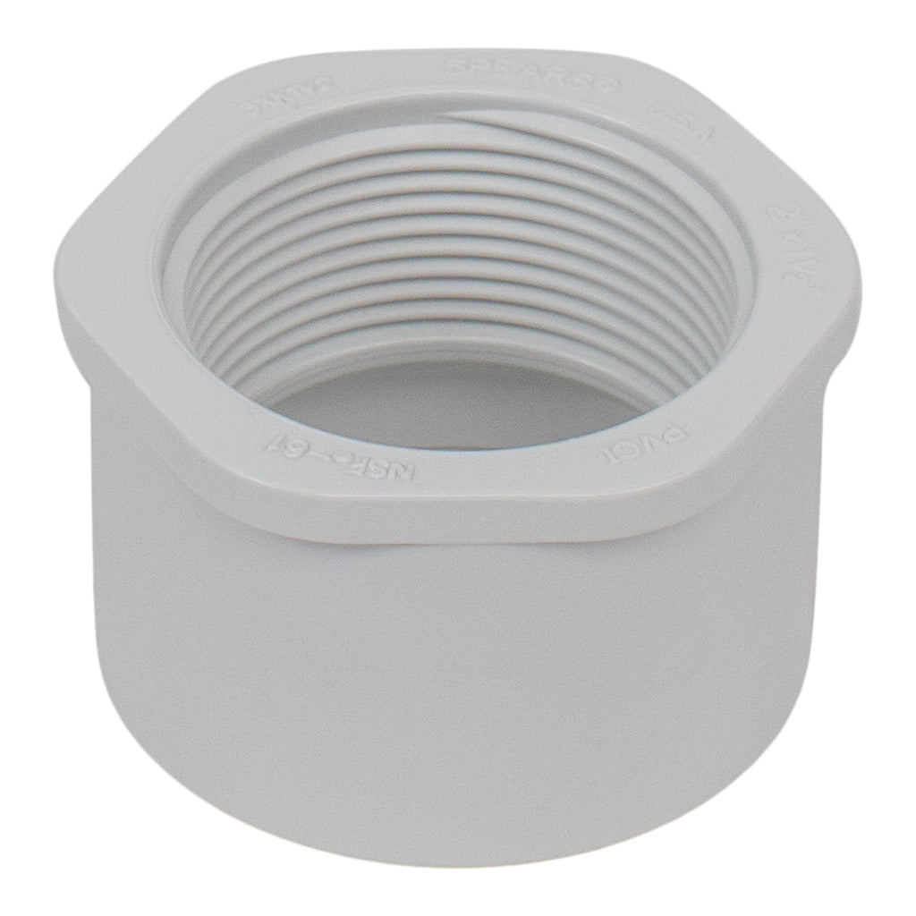 Spears 438-251 - 2X1-1/2 PVC RED BUSH SPIGOTXFPT SCH40 – Pool Geek