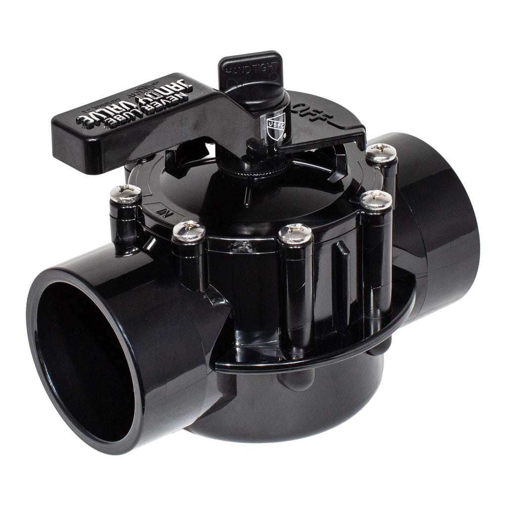Pool Spa Plumbing 2-Way Diverter Valve – 2in. To 2.5in. Ports