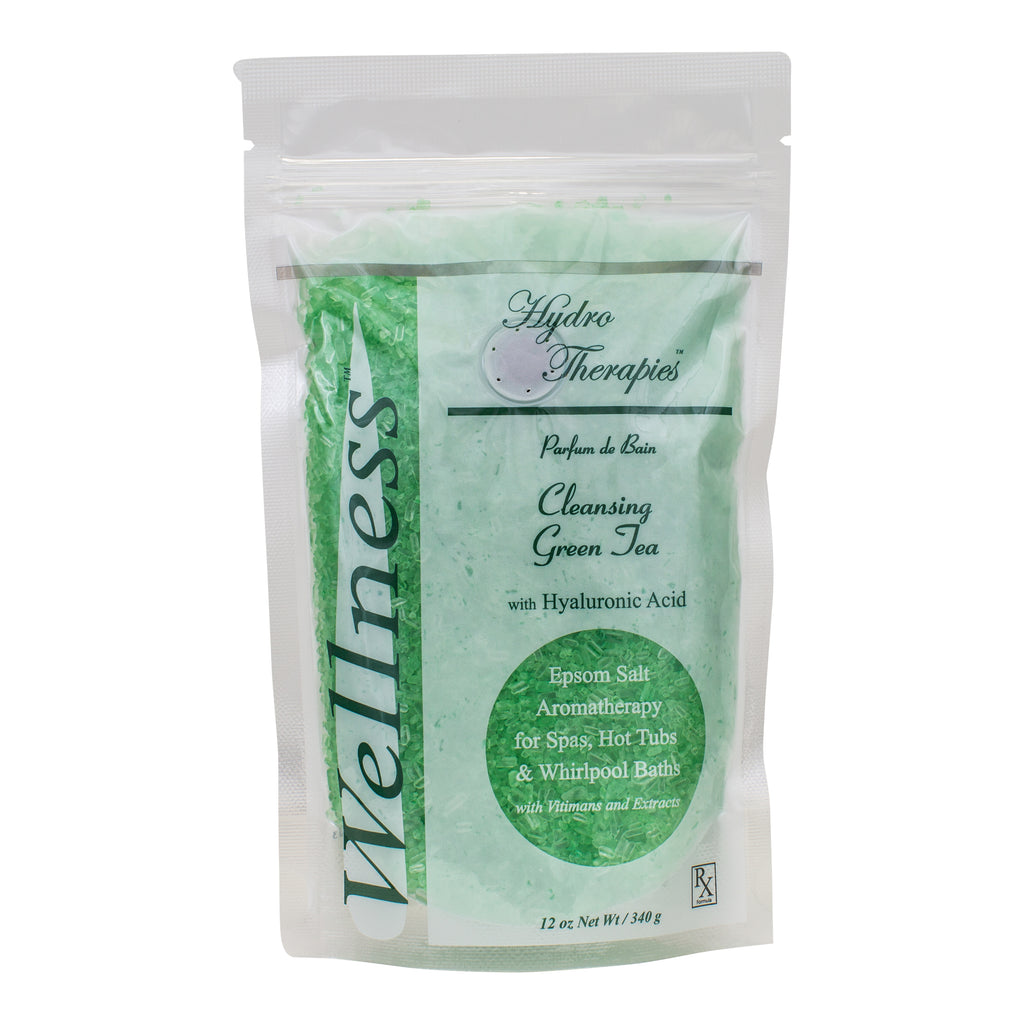 InSPAration Wellness Cleansing Green Tea Aromatherapy Crystals Pool Geek