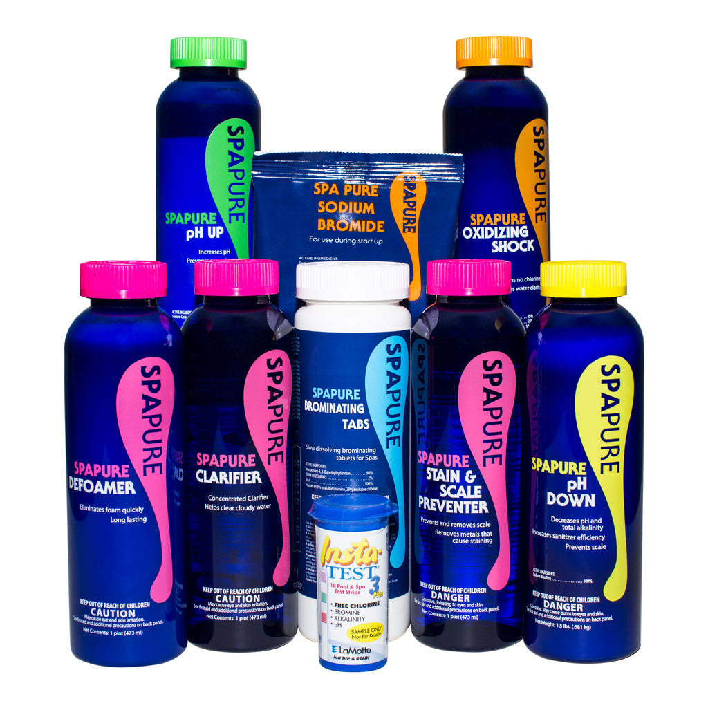 SpaPure Bromine Complete Spa Care Kit Pool Geek