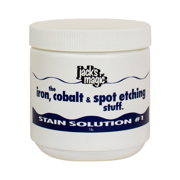Jack's Magic The Iron, Cobalt & Spot Etching Stuff - Stain Solution #1