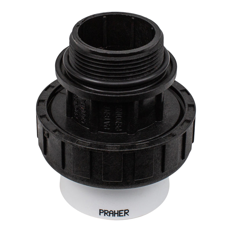 Praher 150-906 - 1 1/2 in MIP X 1 1/2 in SLIP  High Temp Union