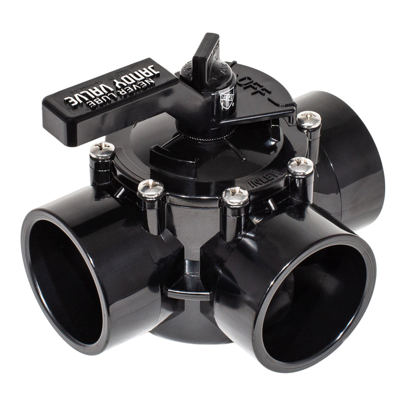 Jandy 4717 - Never Lube Valve 3 Port 2 in to 2 1/2 in – Pool Geek