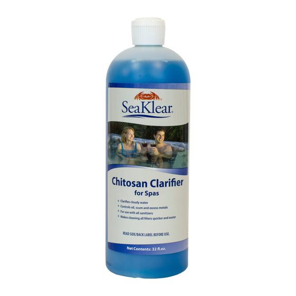 clarifier herbicide label SeaKlear 1 Pint Natural Spa Clarifier