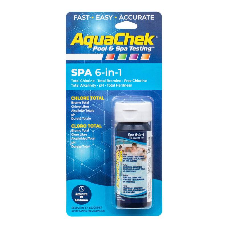 AquaChek Spa 6-In-1 Test Strips