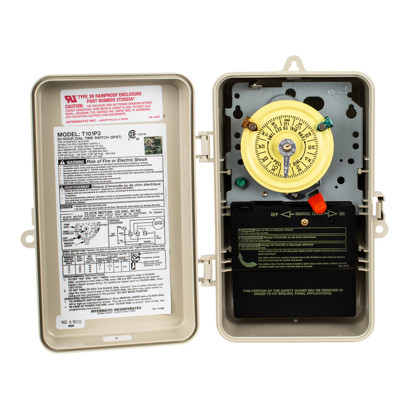 Intermatic T101P3 - Mechanical Timer 120V – Pool Geek