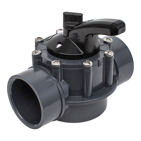 Hayward PSV2S2DGR - 2-Way Diverter Valve 2 in to  2 1/2 in