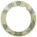 Pentair 272599Z - Valve Label