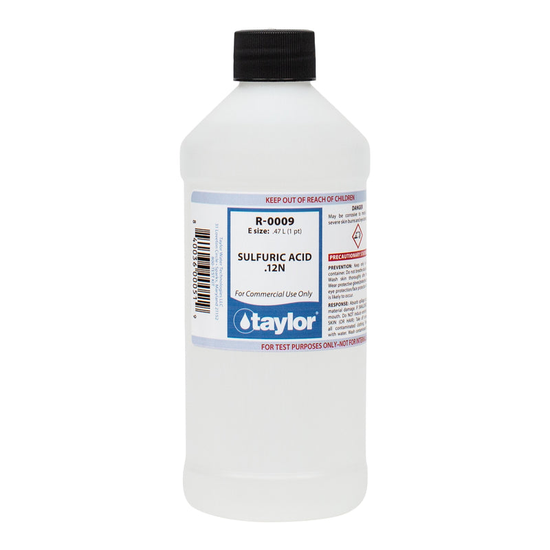 Taylor R-0009 Sulphuric Acid .12N