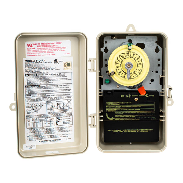 Intermatic T104P3  - Mechanical Timer 208-277V