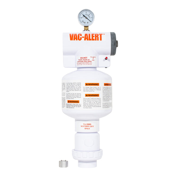 Vac-Alert SVRS Vac Alert System for Suction Lift