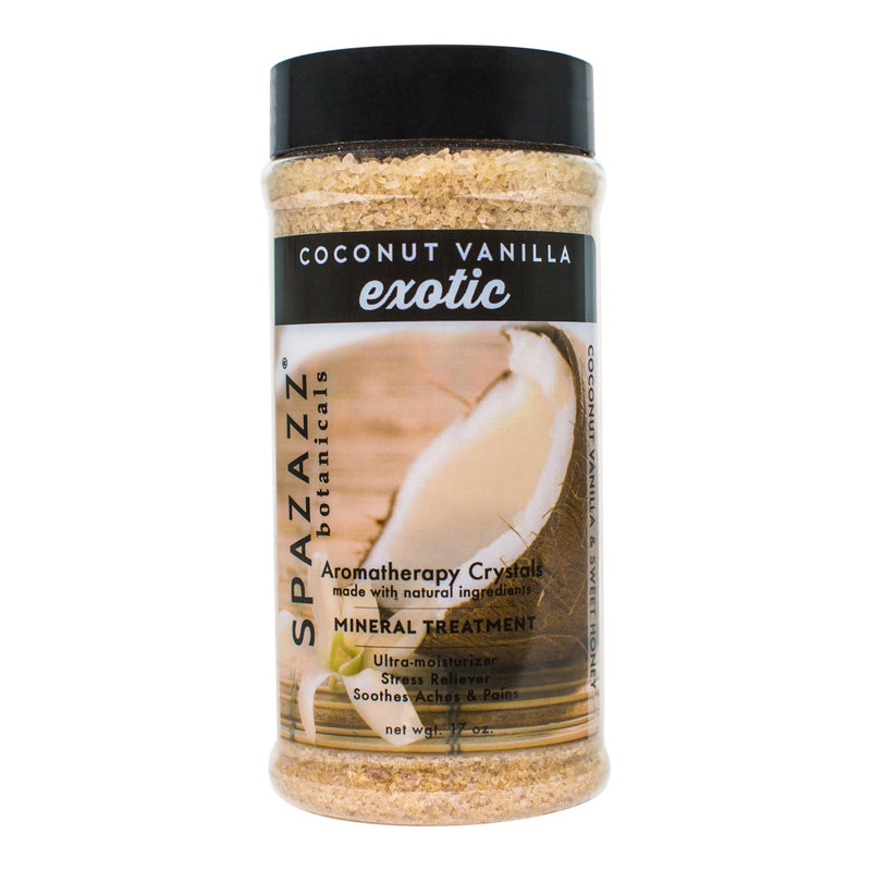 Spazazz Coconut Vanilla - Exotic Crystals