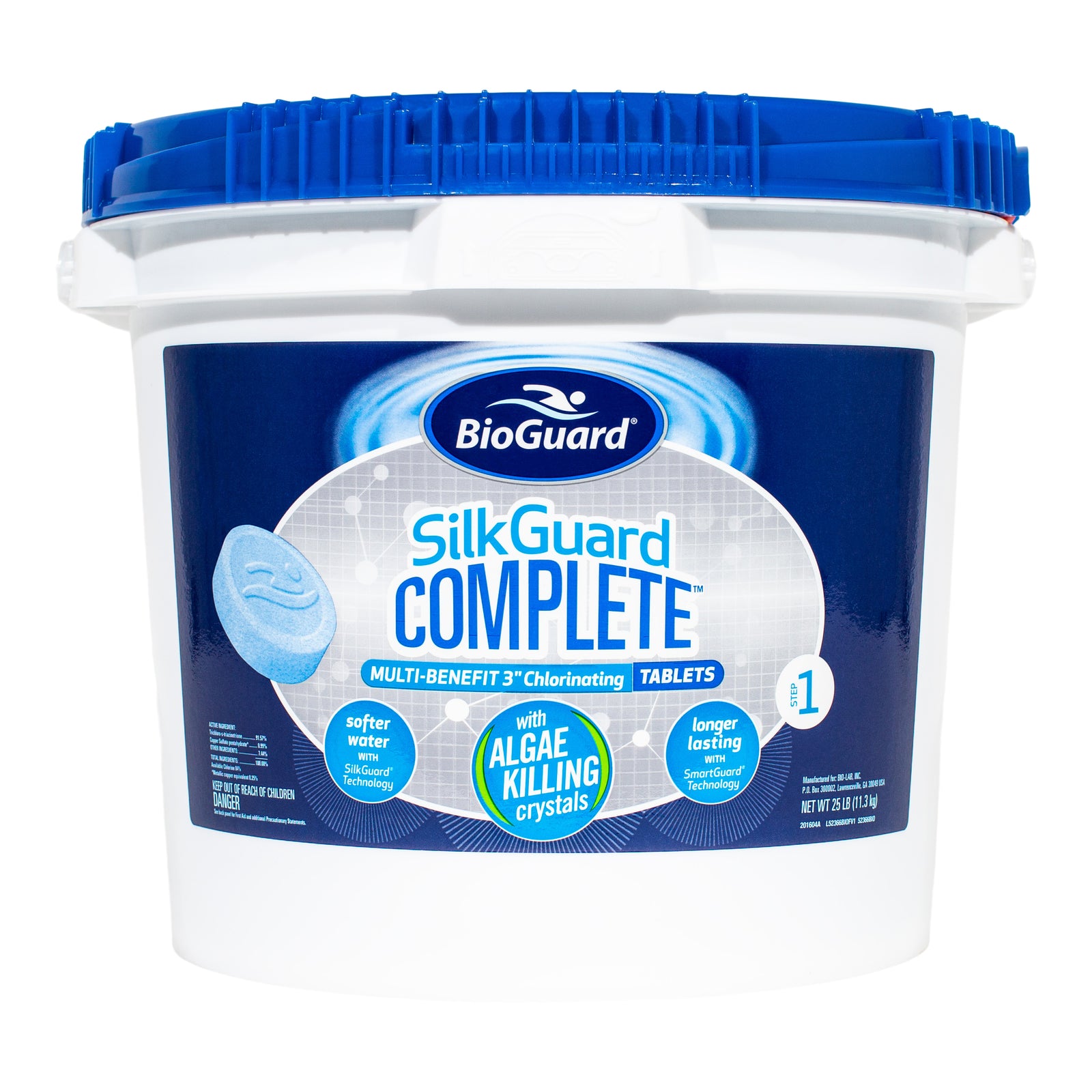 BioGuard SilkGuard Complete 3 Inch Chlorinating Tablets Pool Geek