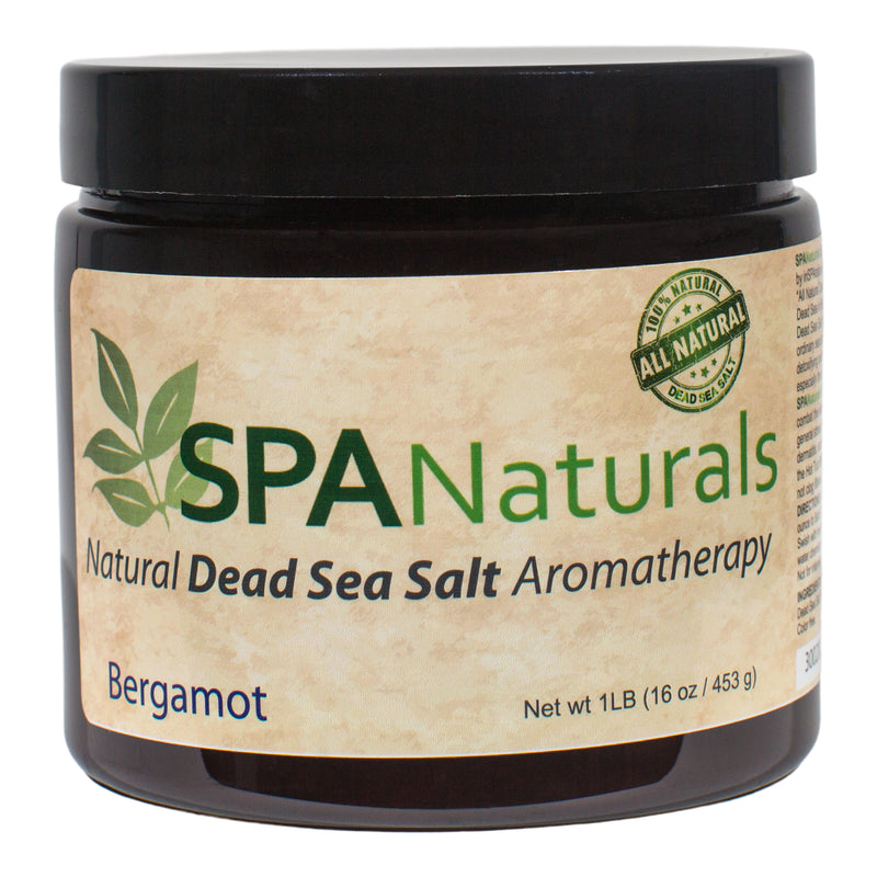InSPAration Spa Naturals Dead Sea Salt Bergamot Aromatherapy Crystals