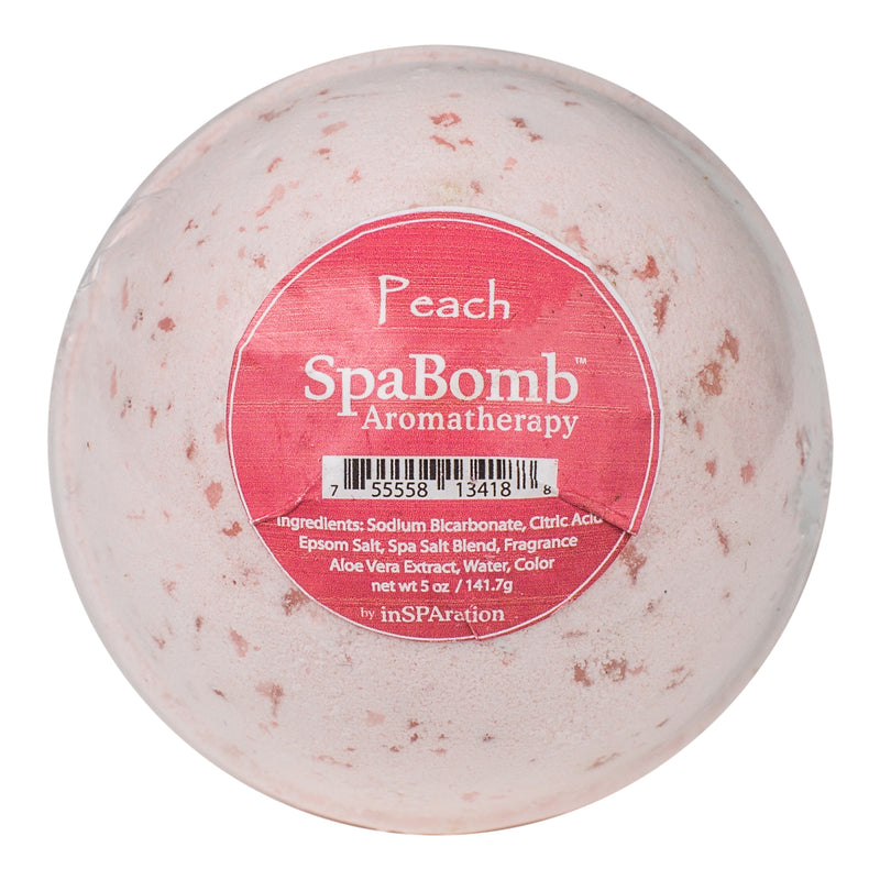 InSPAration Peach SpaBomb Aromatherapy