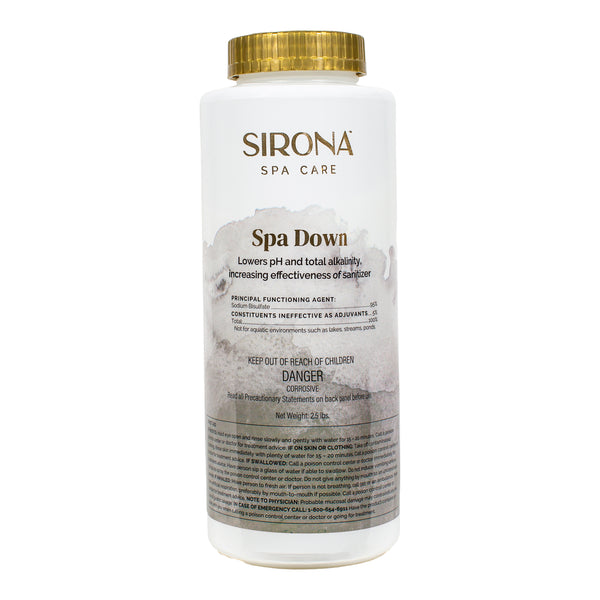 Sirona Spa Care Spa Down