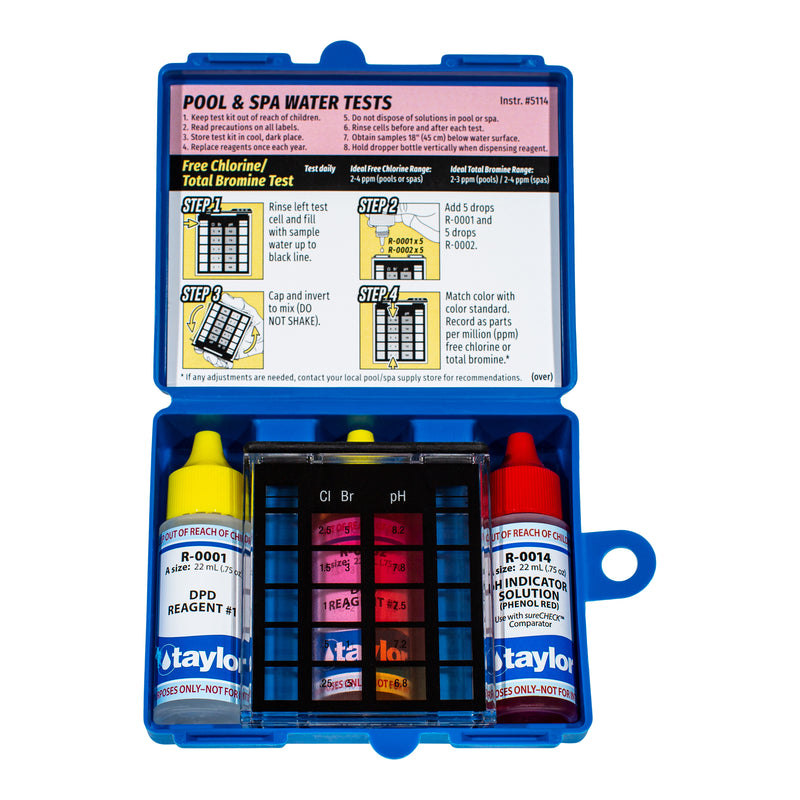 Taylor K-1101 3-Way (DPD-Low Range) Test Kit