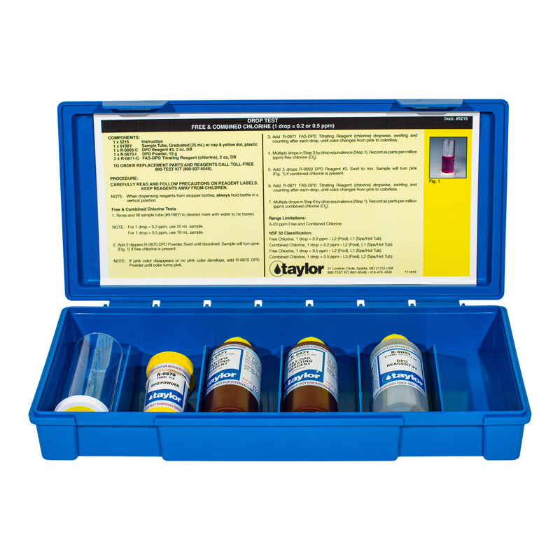 Taylor K-1515-C FAS-DPD Chlorine Test