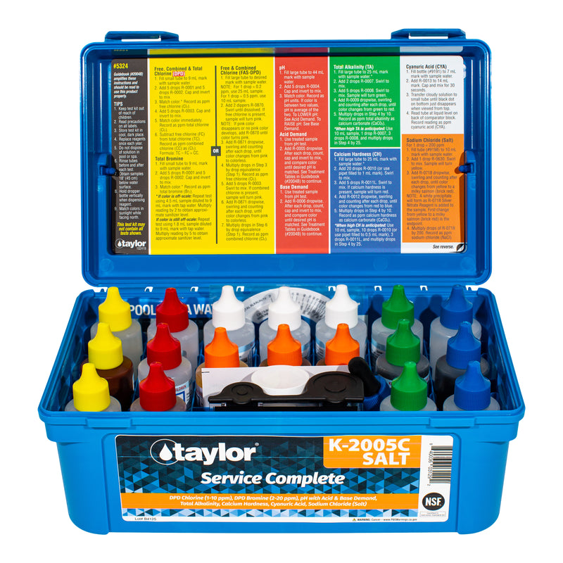 Taylor K-2005C-SALT Service Complete Test Kit
