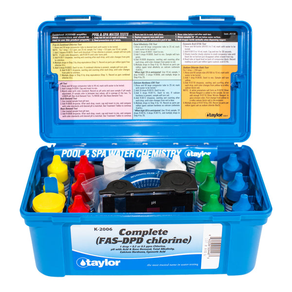 Taylor K-2006 Complete (FAS-DPD Chlorine) Test Kit