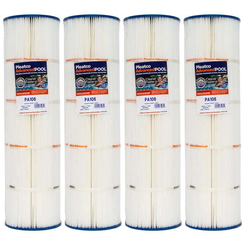 Pleatco PA106-PAK4 Filter Cartridges