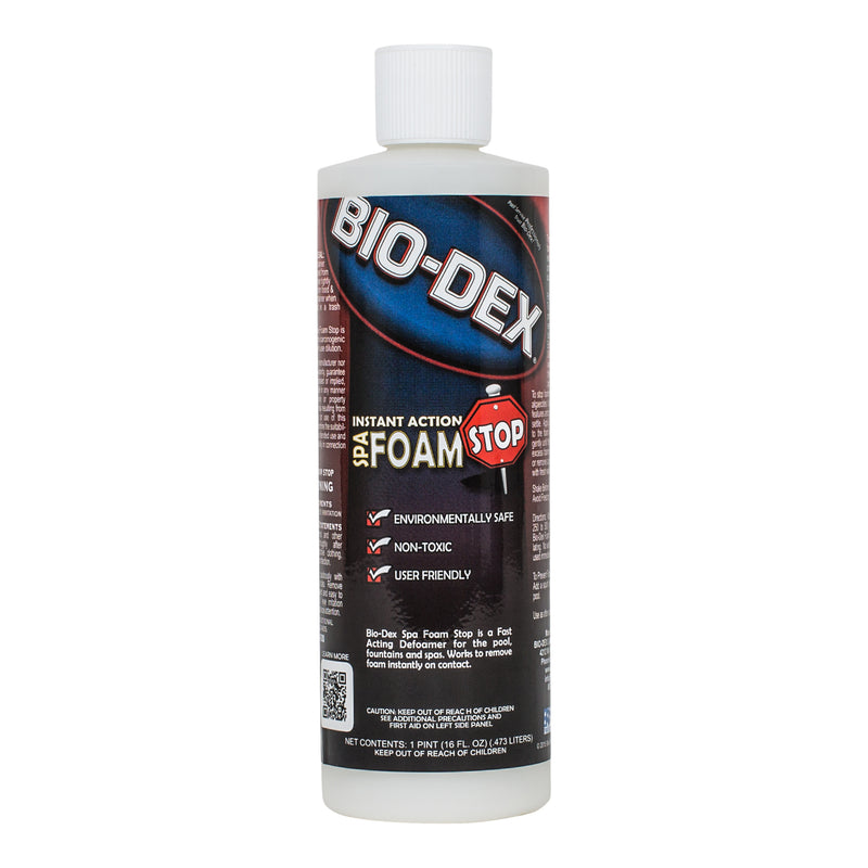 Bio-Dex Spa Foam Stop